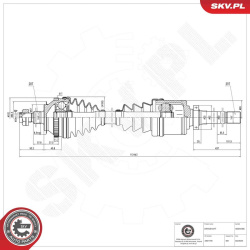 ESEN SKV                                                40SKV386, Nenurodytas gamintojas, 40SKV386, auto detalė