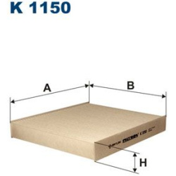filtras, salono oras
                                FILTRON                                                K1150, Nenurodyta