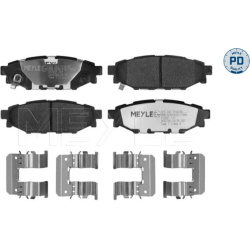stabdžių trinkelių rinkinys, diskinis stabdys MEYLE-PD: Advanced performance and design.
                                 