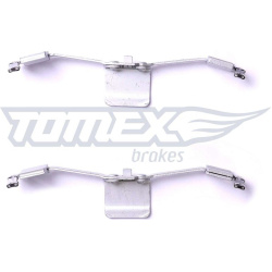 priedų komplektas, diskinių stabdžių trinkelės
                                TOMEX Brakes                             