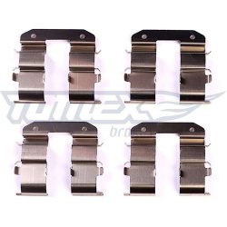 priedų komplektas, diskinių stabdžių trinkelės
                                TOMEX Brakes                             