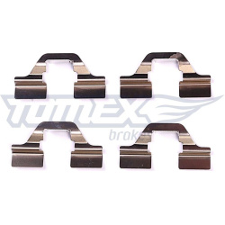 priedų komplektas, diskinių stabdžių trinkelės
                                TOMEX Brakes                             