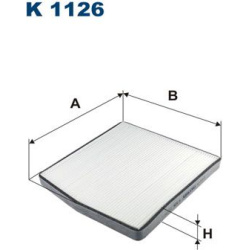 filtras, salono oras
                                FILTRON                                                K1126, Nenurodyta