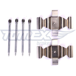 priedų komplektas, diskinių stabdžių trinkelės
                                TOMEX Brakes                             