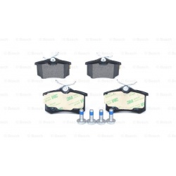 stabdžių trinkelių rinkinys, diskinis stabdys
                                BOSCH                                0986494