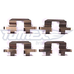 priedų komplektas, diskinių stabdžių trinkelės
                                TOMEX Brakes                             