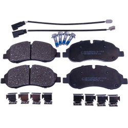 stabdžių trinkelių rinkinys, diskinis stabdys
                                DENCKERMANN                                 