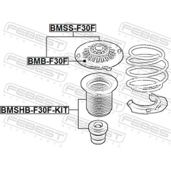 frikcinis guolis, pakabos statramsčio atramos montavimas
                                FEBEST                             