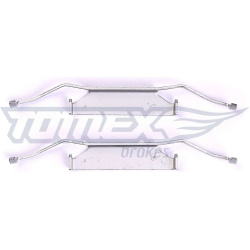 priedų komplektas, diskinių stabdžių trinkelės
                                TOMEX Brakes                             