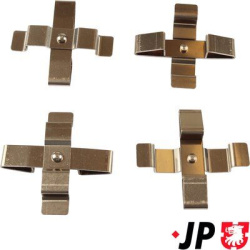 priedų komplektas, diskinių stabdžių trinkelės JP
                                JP GROUP                              