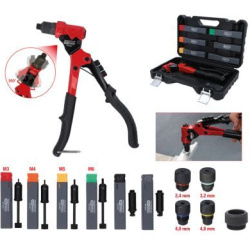 Aklinųjų kniedžių kniediklių rinkinys
                                KS TOOLS                                          