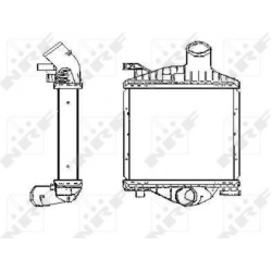 tarpinis suslėgto oro aušintuvas, kompresorius
NRF