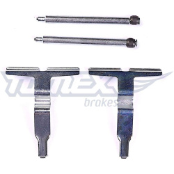 priedų komplektas, diskinių stabdžių trinkelės
                                TOMEX Brakes                             