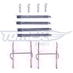 priedų komplektas, diskinių stabdžių trinkelės
                                TOMEX Brakes                             