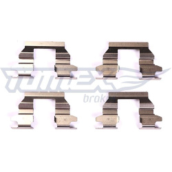 priedų komplektas, diskinių stabdžių trinkelės
                                TOMEX Brakes                             