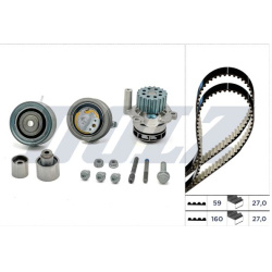 vandens siurblio ir paskirstymo diržo komplektas
                                DOLZ                                       