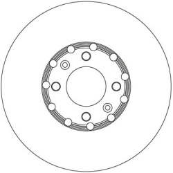 stabdžių diskas (1vnt)
                                TRW                                                DF6818, TRW, DF68