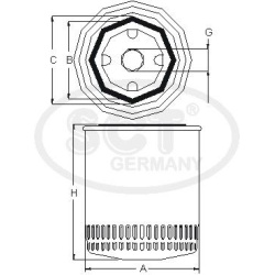 Filtras tepalo
                                SCT - MANNOL                                                SM5024, SCT - MANN