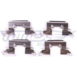 priedų komplektas, diskinių stabdžių trinkelės
                                TOMEX Brakes                             