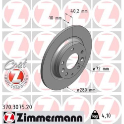 stabdžių diskas (1vnt) COAT Z
                                ZIMMERMANN                                                370