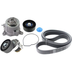 vandens siurblys + V formos rumbuotas diržas, komplektas
                                SKF                                