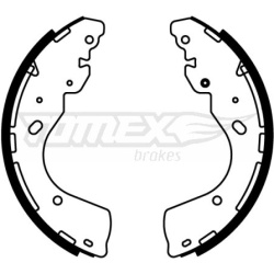 stabdžių trinkelių komplektas
                                TOMEX Brakes                                                