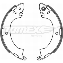 stabdžių trinkelių komplektas
                                TOMEX Brakes                                                