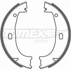 stabdžių trinkelių komplektas
                                TOMEX Brakes                                                