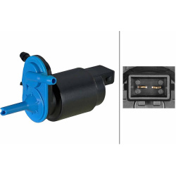 vandens siurblys, priekinio stiklo plovimas
                                HELLA                                            