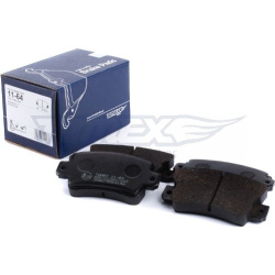 stabdžių trinkelių rinkinys, diskinis stabdys
                                TOMEX Brakes                                