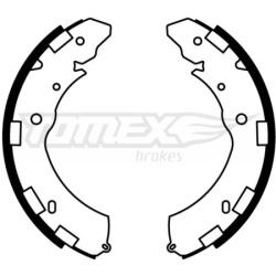stabdžių trinkelių komplektas
                                TOMEX Brakes                                                