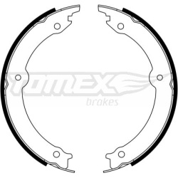 stabdžių trinkelių komplektas, stovėjimo stabdis
TOMEX Brakes