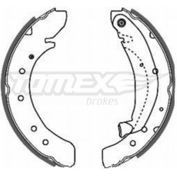 stabdžių trinkelių komplektas
                                TOMEX Brakes                                                