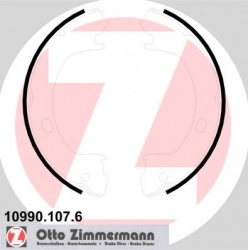 stabdžių trinkelių komplektas, stovėjimo stabdis
                                ZIMMERMANN                              