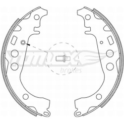 stabdžių trinkelių komplektas
                                TOMEX Brakes                                                
