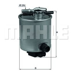 Filtras kuro diesel
                                MAHLE                                                KL440/14, MAHLE, KL4