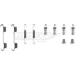 priedų komplektas, stabdžių trinkelės
                                TOMEX Brakes                                       