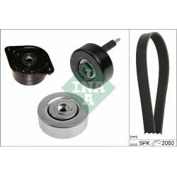 V formos rumbuotas diržas, komplektas
                                INA                                                529