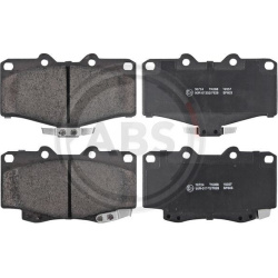 stabdžių trinkelių rinkinys, diskinis stabdys
                                A.B.S.                                      