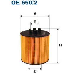 alyvos filtras
                                FILTRON                                                OE650/2, Nenurodytas ga