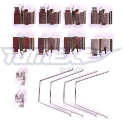 priedų komplektas, diskinių stabdžių trinkelės
                                TOMEX Brakes                             