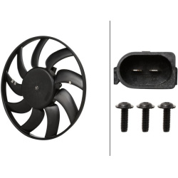 ventiliatorius, radiatoriaus
                                HELLA                                8EW 366 420-601, Nenurodyta