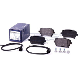 stabdžių trinkelių rinkinys, diskinis stabdys
                                TOMEX Brakes                                