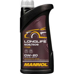 variklio alyva MANNOL 7722 Longlife 508/509 0W-20
SCT - MANNOL