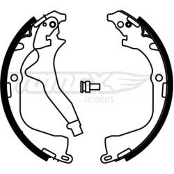 stabdžių trinkelių komplektas
                                TOMEX Brakes                                                