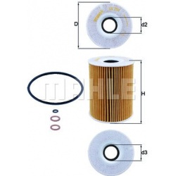Filtras tepalo
                                MAHLE                                                OX254D3, MAHLE, OX254D3, 