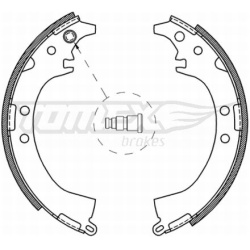 stabdžių trinkelių komplektas
TOMEX Brakes