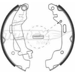 stabdžių trinkelių komplektas
                                TOMEX Brakes                                                