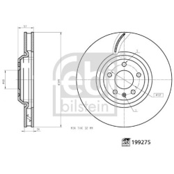 FEBI BILSTEIN                                                199275, FEBI BILSTEIN, 199275, auto detalė