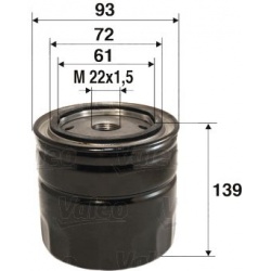 Alyvos filtras
                                VALEO                                                586055, VALEO, 586055, au